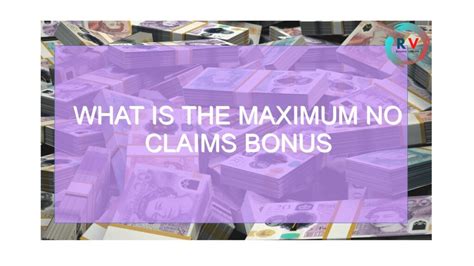 maximum no claims bonus.